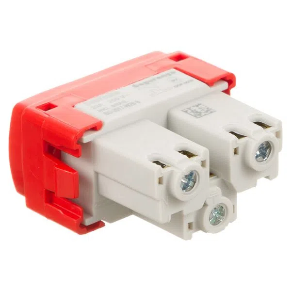 Modulo Tomada 2P+T 20A Vermelha Miluz S3B70359 Schneider