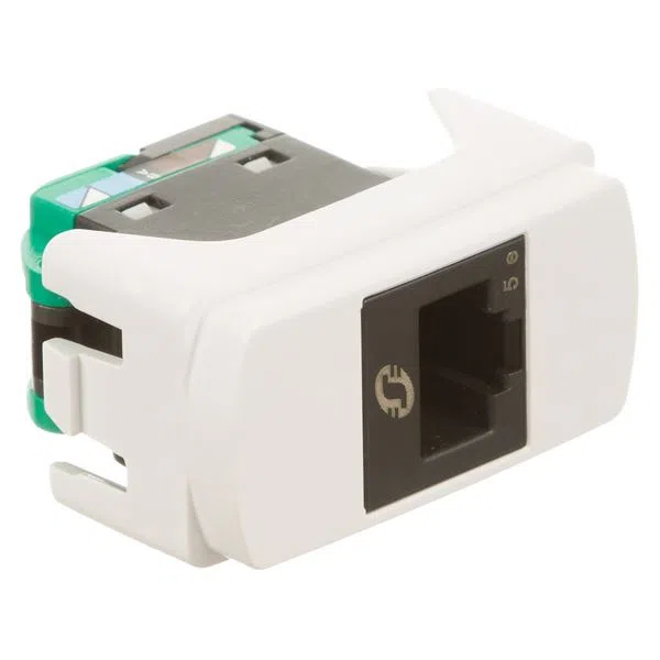 Modulo Tomada Rj45 8 Fios Utp Cat5E Miluz S3B74100 Schneider