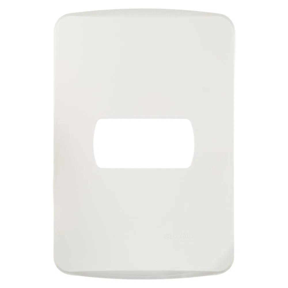 Placa 4X2 1 Posto Branca Miluz S3b77110 Schneider