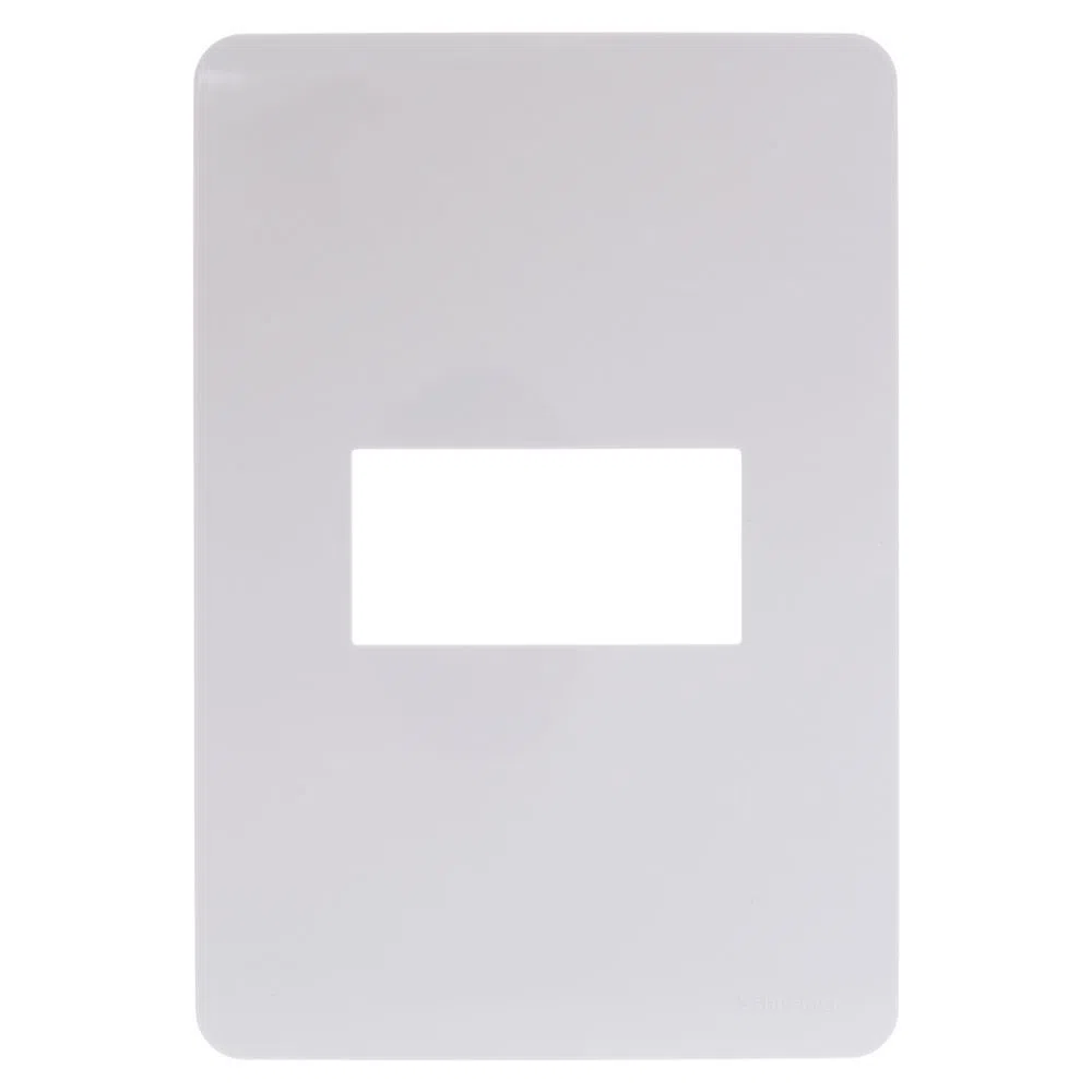 Placa 4X2 1 Posto Branca Orion S730101004 Schneider