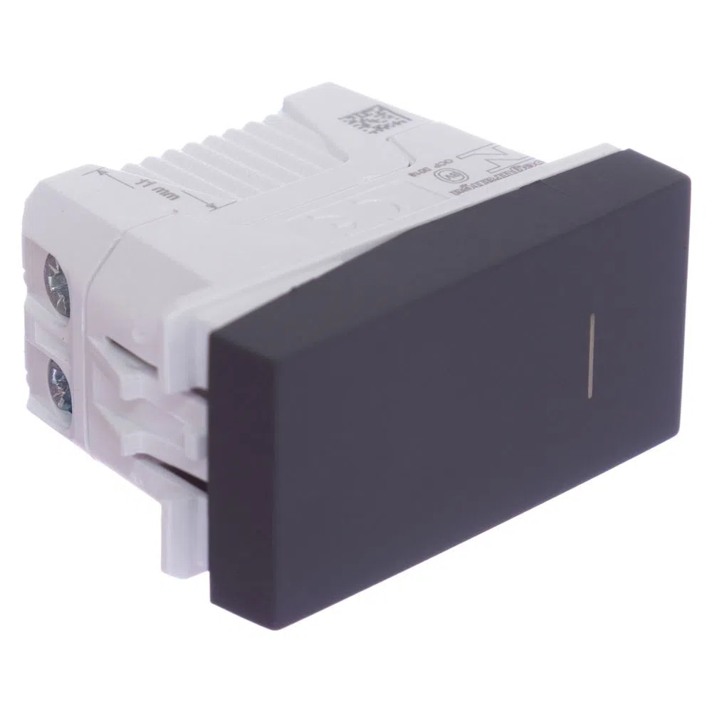Modulo Interruptor Paralelo 10A 250V Grafite Orion S70110394 Schneider