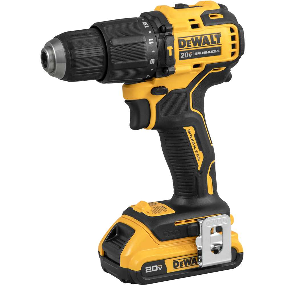 Parafusadeira Furadeira Impacto 1/2" 20V Dewalt Dcd709D2-Br