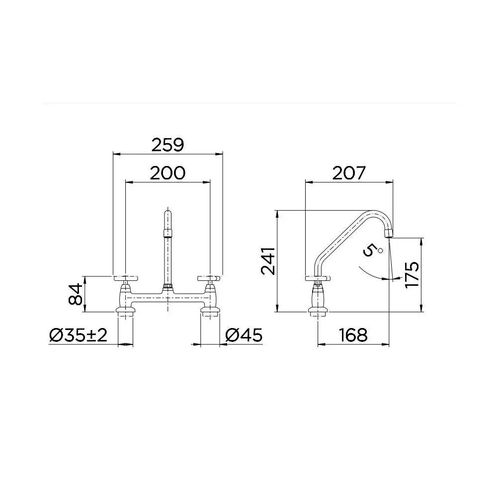 Misturador de Cozinha Mesa Primor Cromado 00673706 Docol