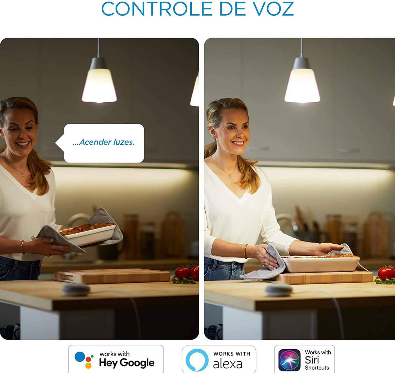 Lâmpada Inteligente Led Wifi Rgb Dicroica GU10 220V WiZ