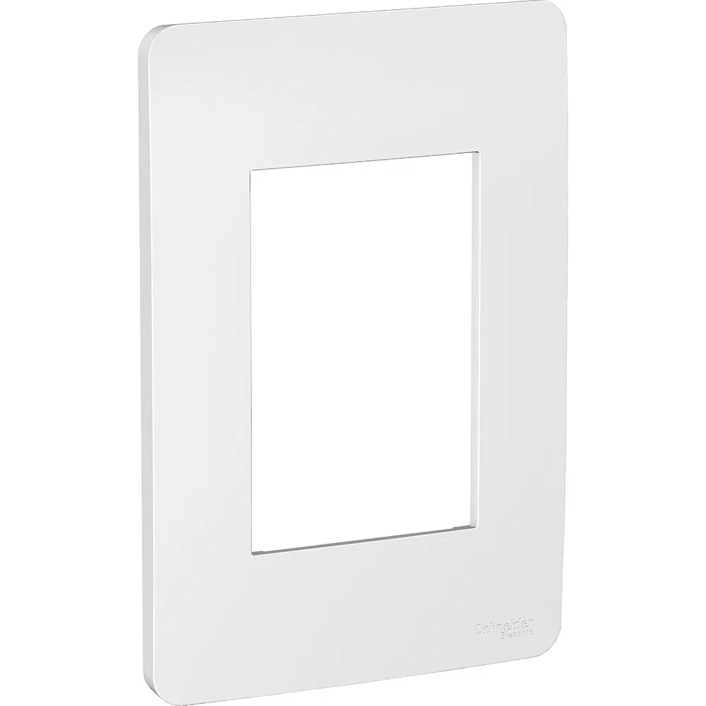 Placa 4X2 3 Postos Gamma Prata Orion S730103274 Schneider