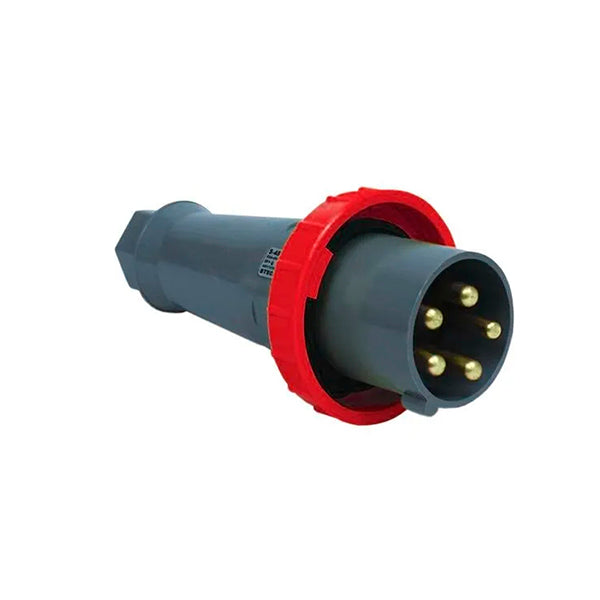 Plug Vermelho 3p+n+t 63a 380/440v 6h S5576 Steck