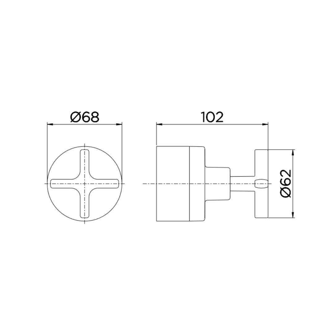 Acabamento Registro Base Deca 1.1/4" E 1.1/2" Invicta Docol 00723406