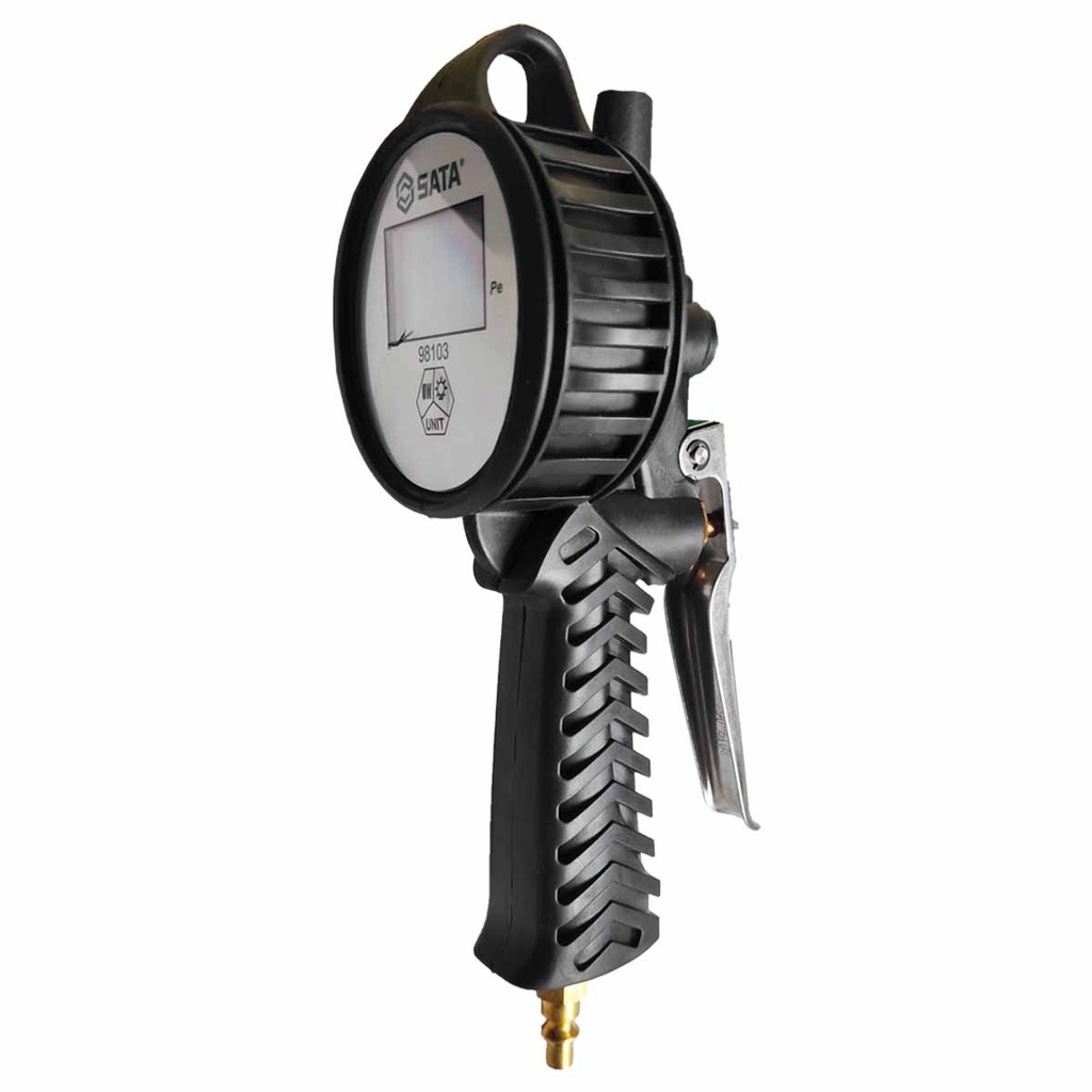 Calibrador De Pneu Digital Pistola St98103sc Sata