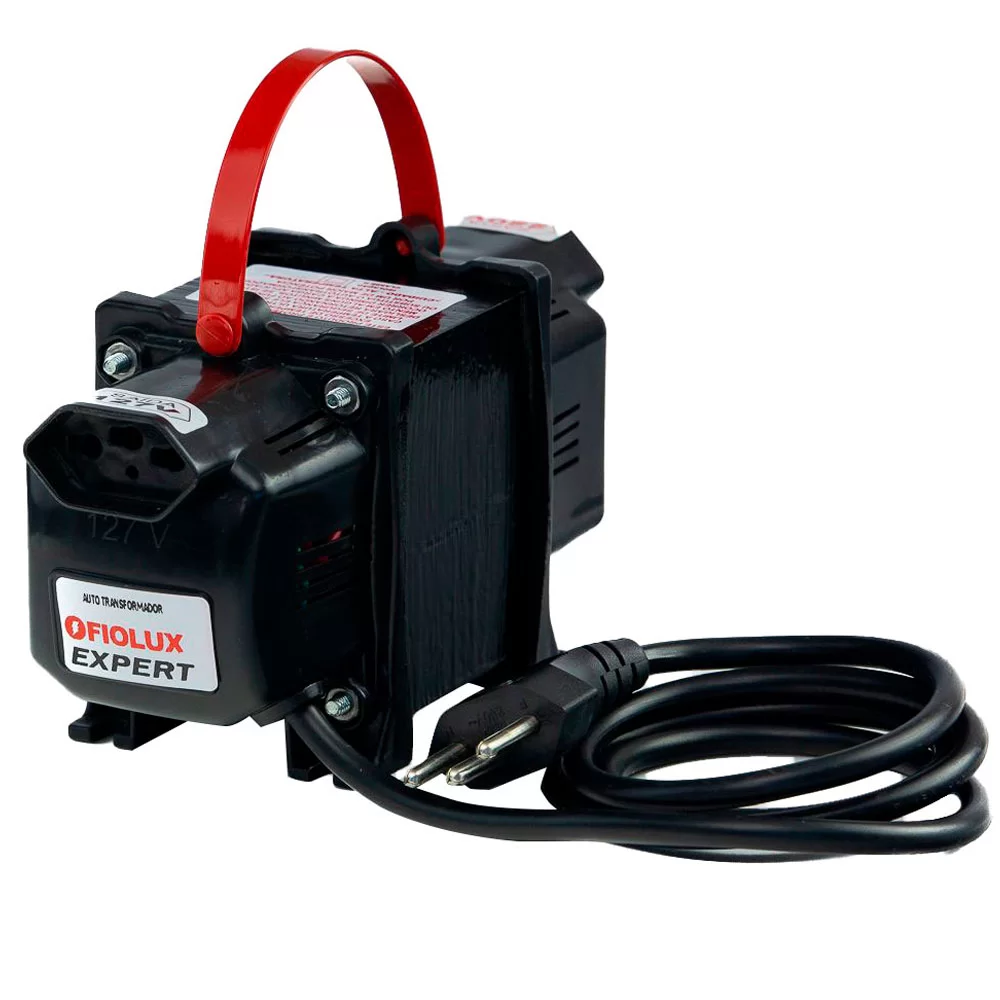 Auto Transformador Premium Tecno Tripolar 500VA Bivolt Fiolux