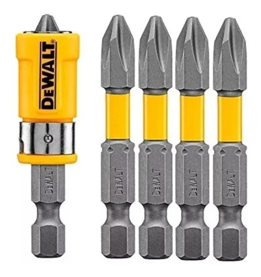 Jogo Bits Philips Ponta Mag+Lim 12Pçs DWA2PH2SL-12 Dewalt