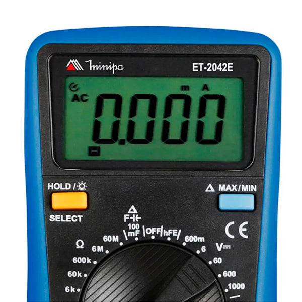 Multímetro Capacímetro Digital  Et-2042e Minipa