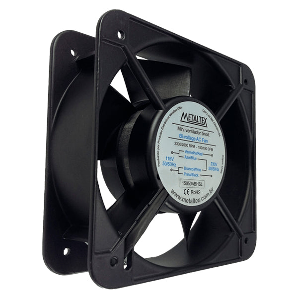 Micro Ventilador 12Cm 22W 12038ABHSL Bivolt Metaltex