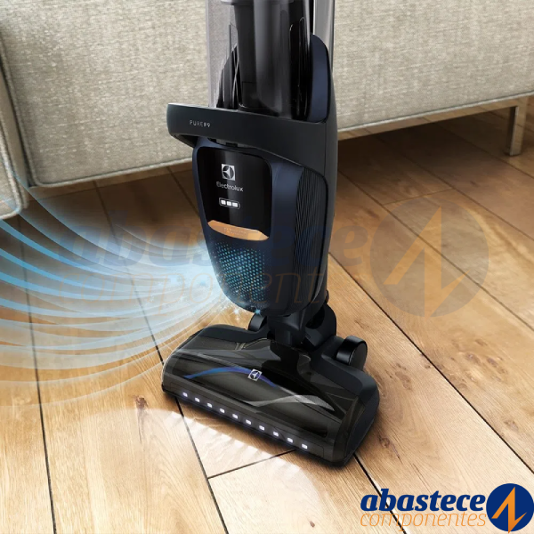 Aspirador de pó Vertical 32,4V Pure F9 Electrolux sem Fio Mangueira Flexível e Filtro HEPA (SH1F9) - Bivolt