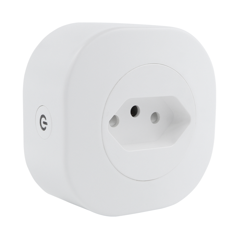 Adaptador de Tomada Inteligente Wi-Fi 10A HISP10ABV Geonav