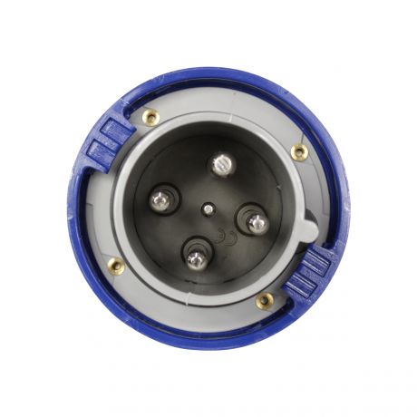 Plugue 3P+T 63a 200/250v Azul N4579 - Steck