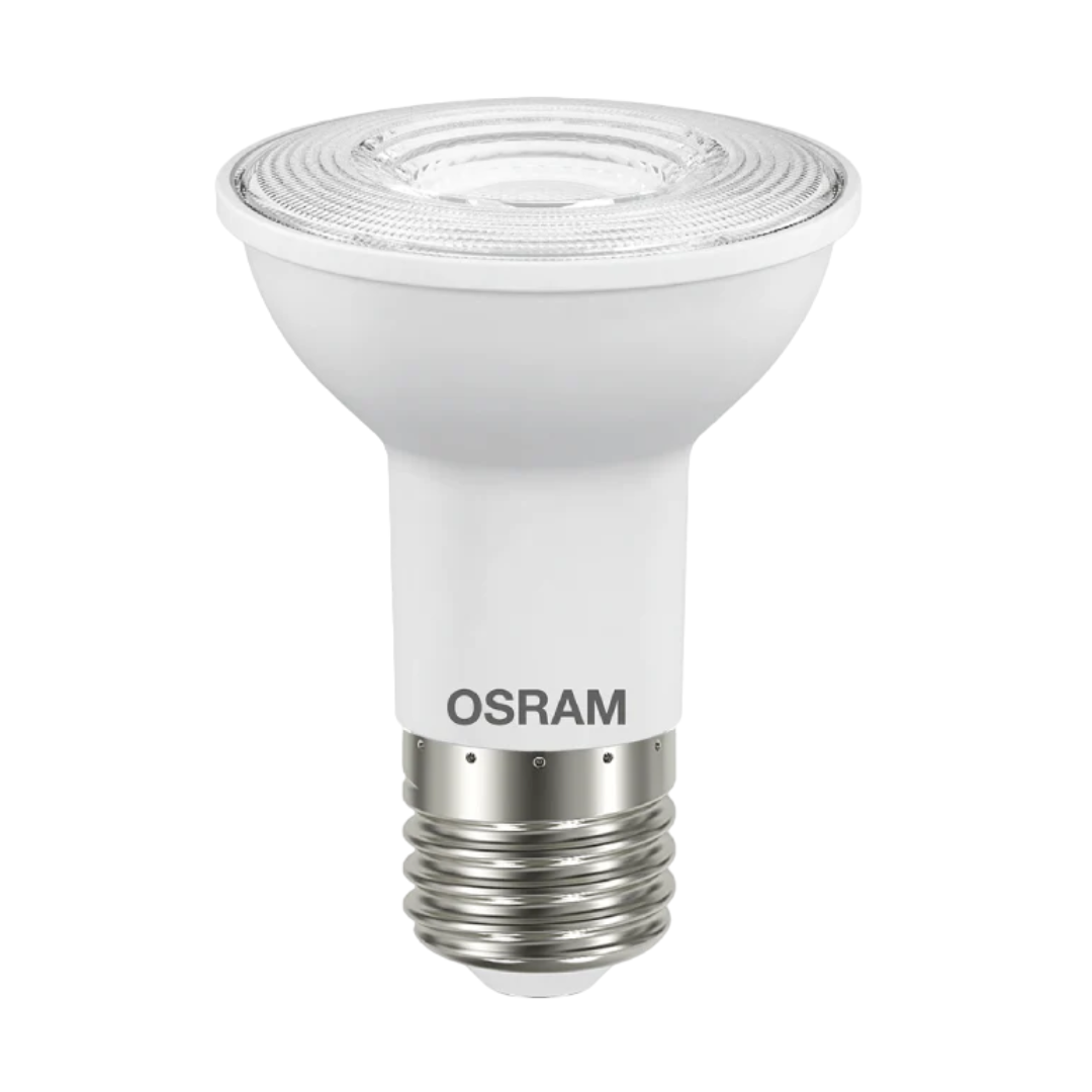 Spot Quadrado Embutir Branco Par20 Dim 5,5W 2700K Osram