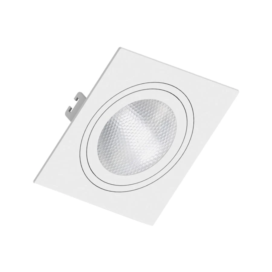 Spot Led Quadrado Branco Par30 9,5W 900Lm Ip65 Bivolt Osram