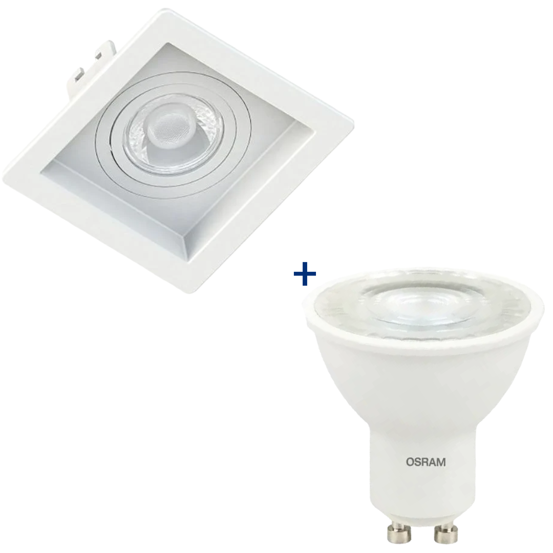 Spot Embutir Recuado Br Dicroica 6,5w 2700K Bivolt Ledvance