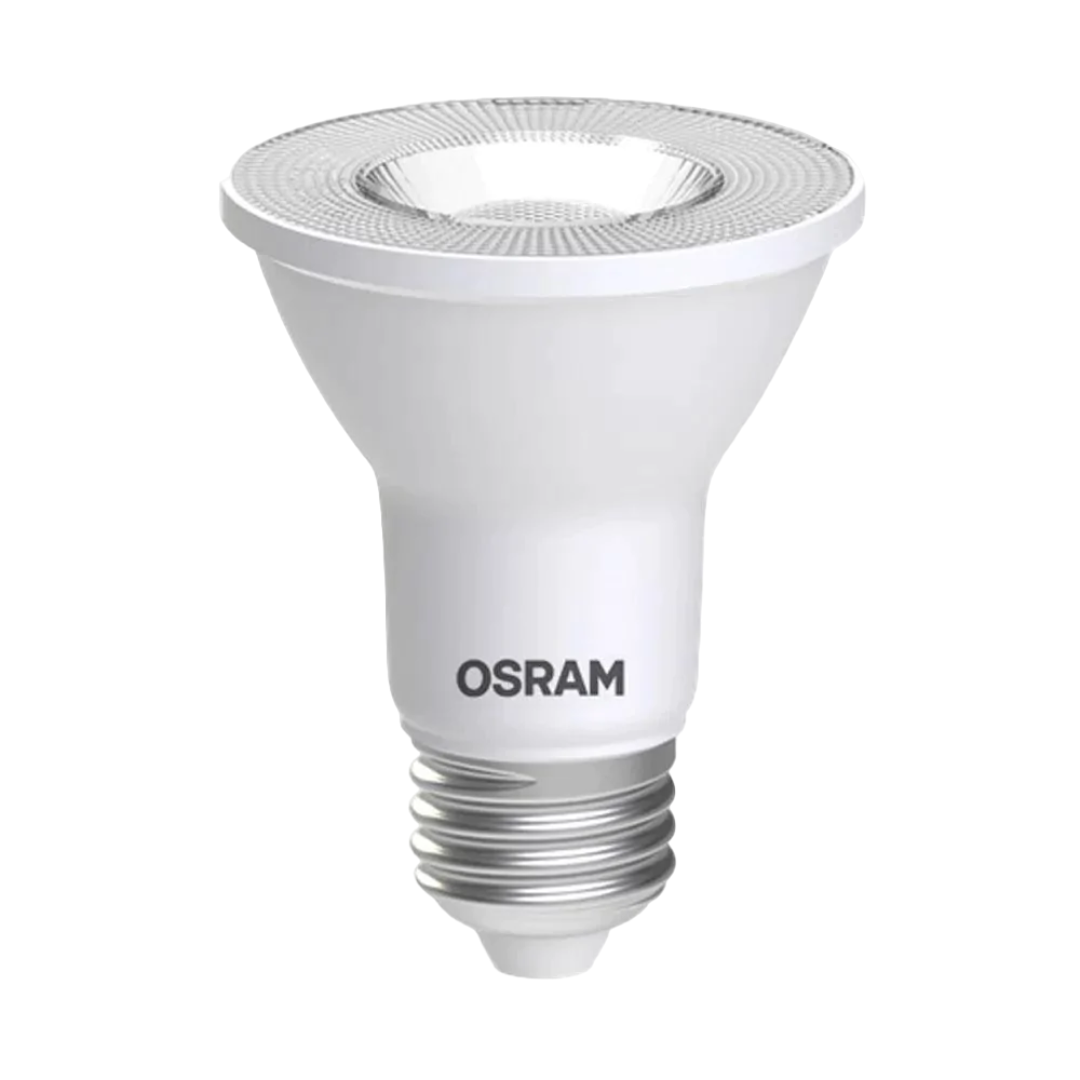 Spot Quadrado Embutir Recuado Preto Par20 5,5W 2700K 525Lm Osram