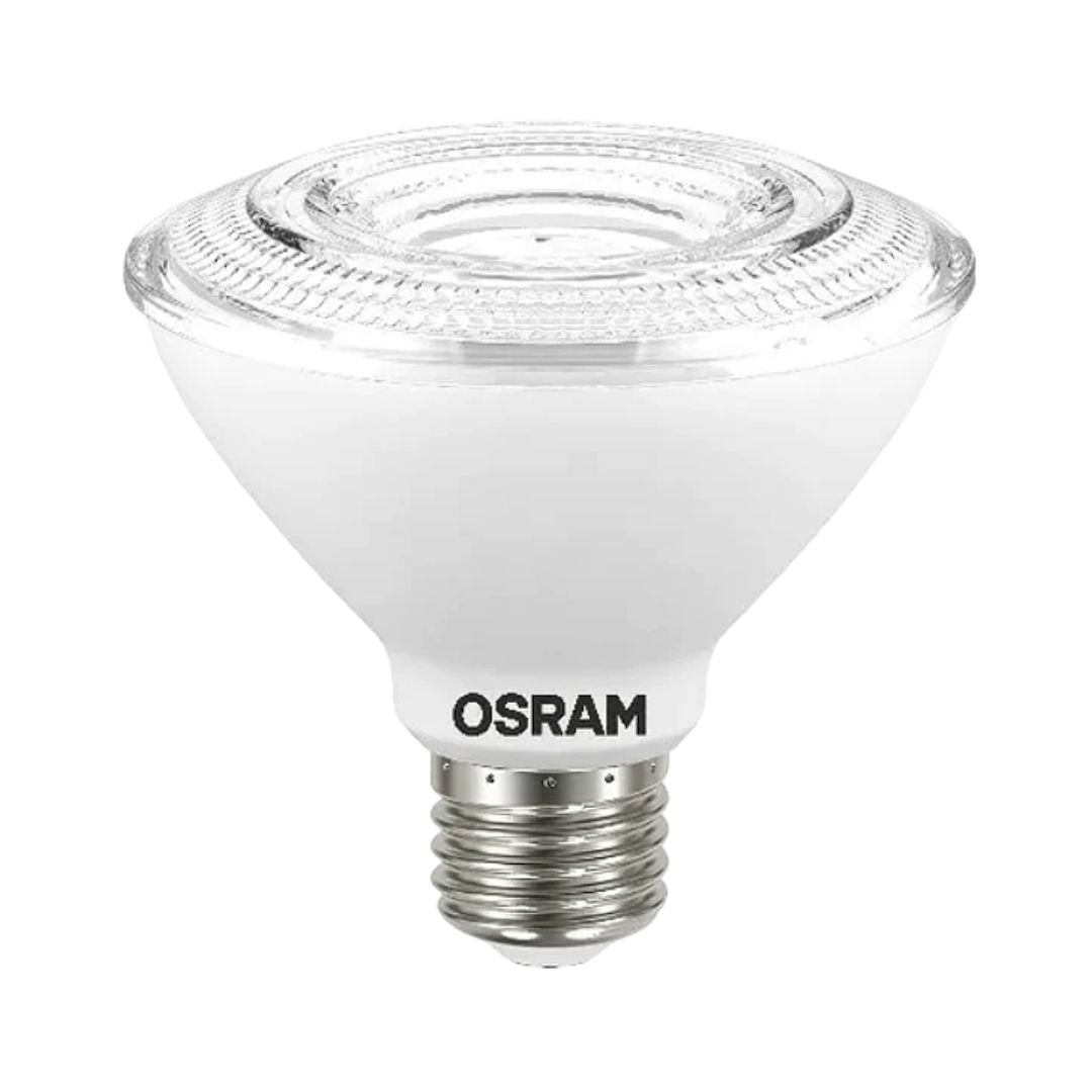 Spot Led Quadrado Recuado Preto Par30 9,5W 900Lm Ip65 Osram