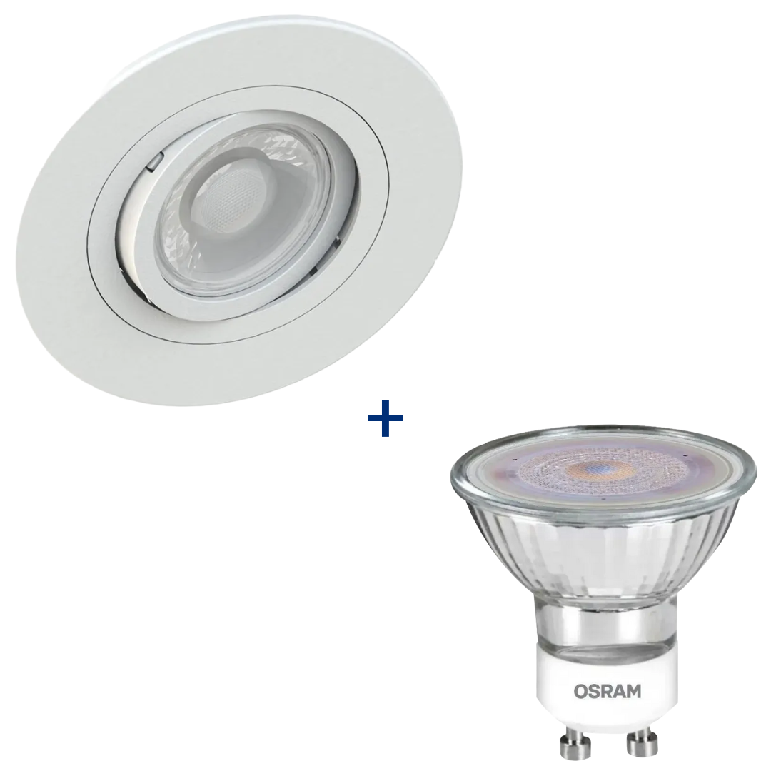 Spot Embutir Redondo Br Dicroica 6,5w 2700K Biv Ledvance