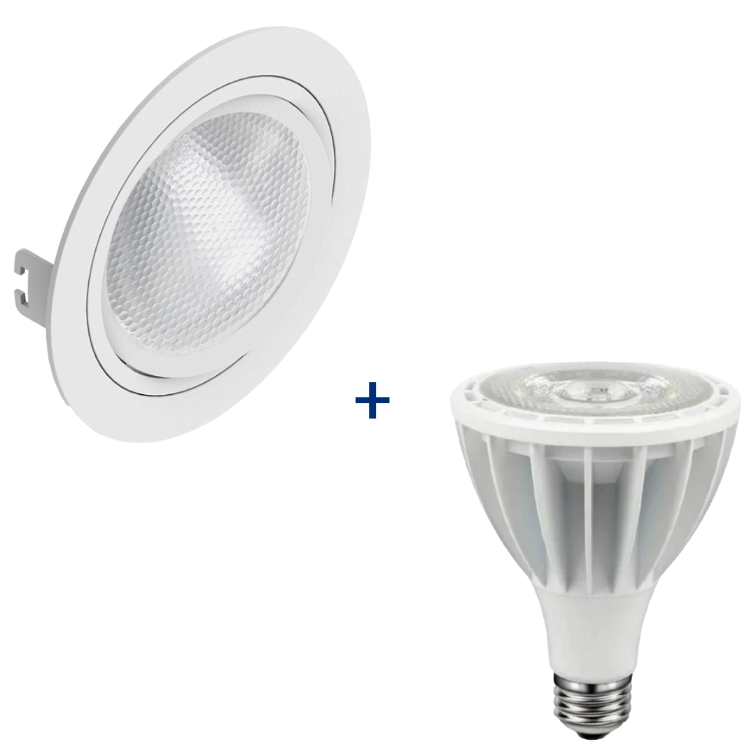 Spot Led Redondo Branco Par30 Hci 28W 4000K 3000Lm 30° Osram