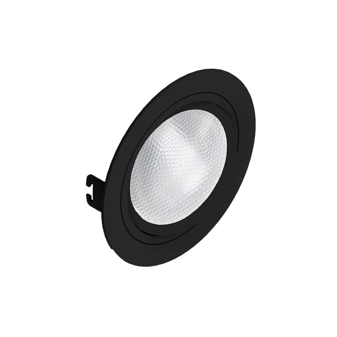 Spot Led Redondo Preto Par30 9,5W 2700K 900Lm Ip20 E27 Osram