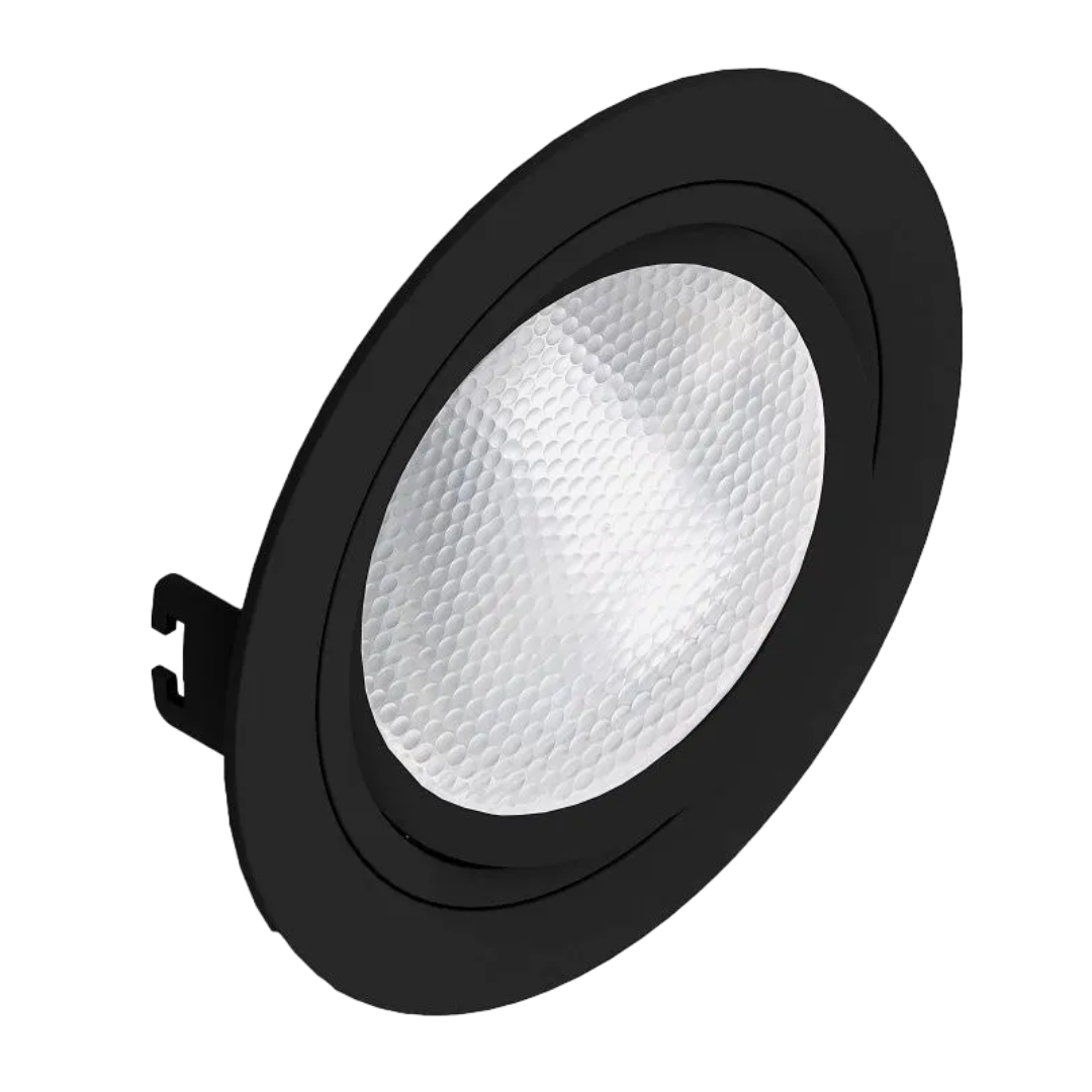 Spot Led Redondo Preto Par30 Hci 28W 3000K 3000Lm 30° Osram