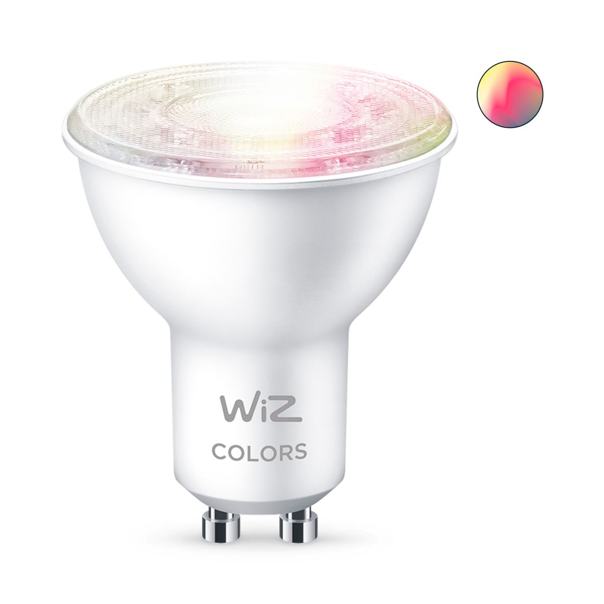 Lâmpada Inteligente Led Wifi Rgb Dicroica GU10 110V WiZ