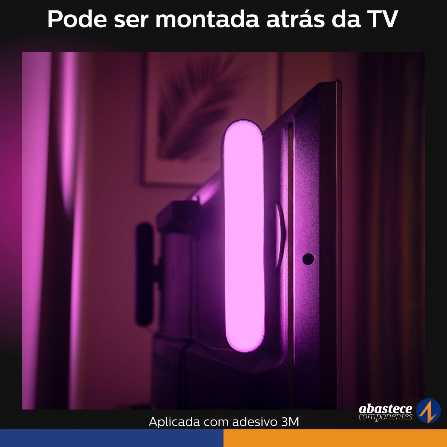 Philips Hue Play Light Bar Singlepack Color Ambiance Smart